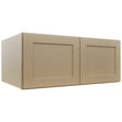 Fabuwood Galaxy Natural Oak W361524 Wall Deep Cabinet, Front View