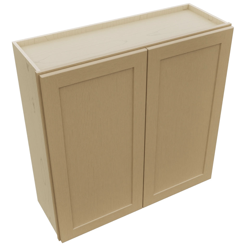 Fabuwood Galaxy Natural Oak W3636 Wall Standard Cabinet, Top View