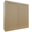 Fabuwood Galaxy Natural Oak W3939 Wall Standard Cabinet, Front View