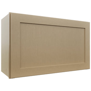 Fabuwood Galaxy Natural Oak WAC3018 Wall Appliance Cabinet, Front View