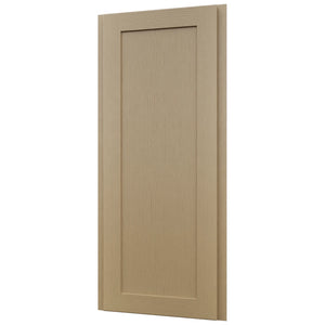 Fabuwood Galaxy Natural Oak WAE1239 Wall Angle End Cabinet, Front View