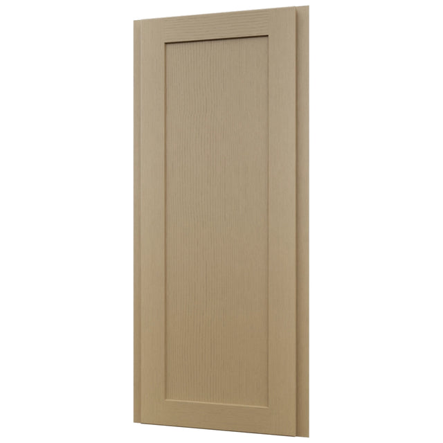 Fabuwood Galaxy Natural Oak WAE1239 Wall Angle End Cabinet, Front View