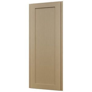Fabuwood Galaxy Natural Oak WAE1242 Wall Angle End Cabinet, Front View