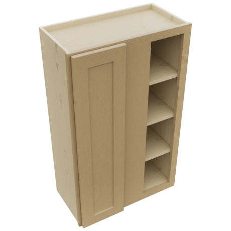Fabuwood Galaxy Natural Oak WBC2439 Wall Corner Blind Cabinet, Top View