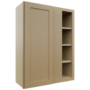 Fabuwood Galaxy Natural Oak WBC3039 Wall Corner Blind Cabinet, Front View