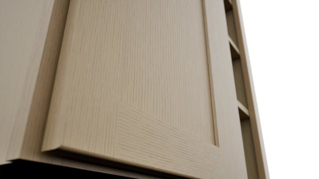 Fabuwood Galaxy Natural Oak WBC3039 Wall Corner Blind Cabinet, Detail View