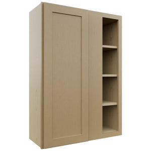 Fabuwood Galaxy Natural Oak WBC3042 Wall Corner Blind Cabinet, Front View