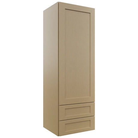Fabuwood Galaxy Natural Oak WD1854 Wall Drawer Cabinet, Front View