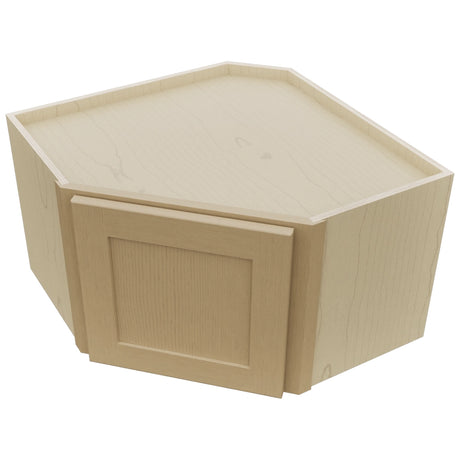 Fabuwood Galaxy Natural Oak WDC2415 Wall Corner Diagonal Cabinet, Top View