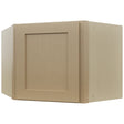 Fabuwood Galaxy Natural Oak WDC2418 Wall Corner Diagonal Cabinet, Front View