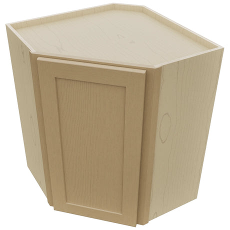 Fabuwood Galaxy Natural Oak WDC2430 Wall Corner Diagonal Cabinet, Top View