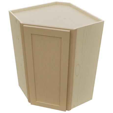 Fabuwood Galaxy Natural Oak WDC2436 Wall Corner Diagonal Cabinet, Top View