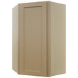 Fabuwood Galaxy Natural Oak WDC2439 Wall Corner Diagonal Cabinet, Front View