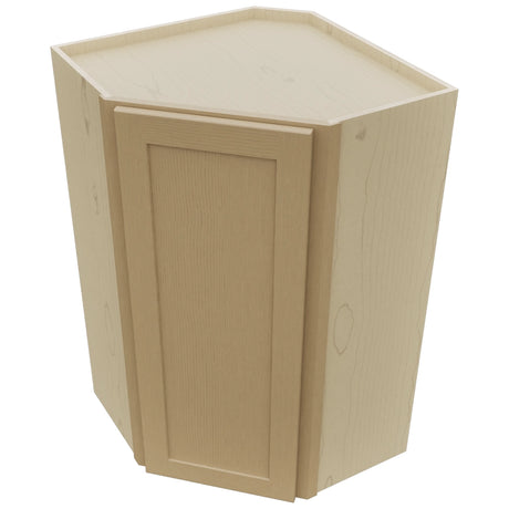 Fabuwood Galaxy Natural Oak WDC2439 Wall Corner Diagonal Cabinet, Top View