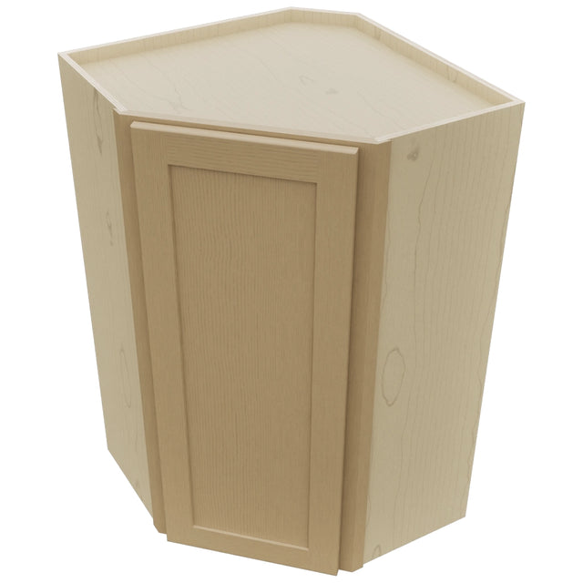 Fabuwood Galaxy Natural Oak WDC2439 Wall Corner Diagonal Cabinet, Top View