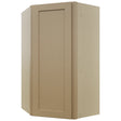 Fabuwood Galaxy Natural Oak WDC2442 Wall Corner Diagonal Cabinet, Front View