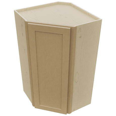 Fabuwood Galaxy Natural Oak WDC2442 Wall Corner Diagonal Cabinet, Top View
