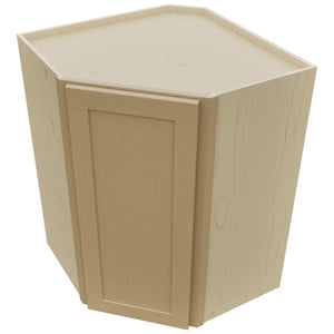 Fabuwood Galaxy Natural Oak WDC2736 Wall Corner Diagonal Cabinet, Top View