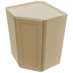 Fabuwood Galaxy Natural Oak WDC2739 Wall Corner Diagonal Cabinet, Top View