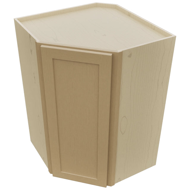 Fabuwood Galaxy Natural Oak WDC2739 Wall Corner Diagonal Cabinet, Top View