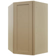 Fabuwood Galaxy Natural Oak WDC2742 Wall Corner Diagonal Cabinet, Front View