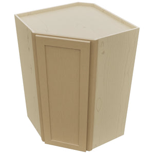 Fabuwood Galaxy Natural Oak WDC2742 Wall Corner Diagonal Cabinet, Top View