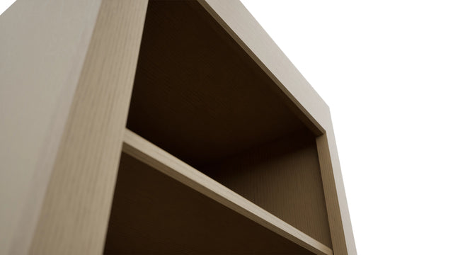 Fabuwood Galaxy Natural Oak WOS1830 Wall Open Shelf, Detail View