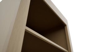 Fabuwood Galaxy Natural Oak WOS1842 Wall Open Shelf, Detail View