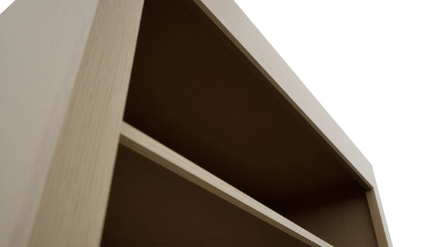 Fabuwood Galaxy Natural Oak WOS3030 Wall Open Shelf, Detail View
