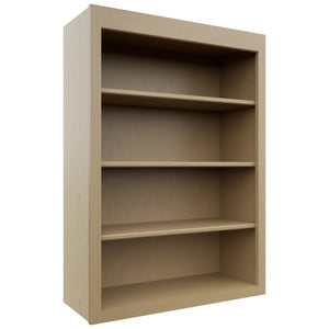 Fabuwood Galaxy Natural Oak WOS3042 Wall Open Shelf, Front View