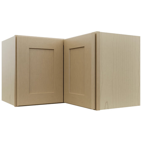 Fabuwood Galaxy Natural Oak WPC2415 Wall Corner Pie Cabinet, Front View