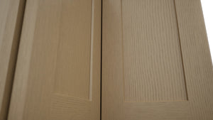 Fabuwood Galaxy Natural Oak WPC2418 Wall Corner Pie Cabinet, Detail View
