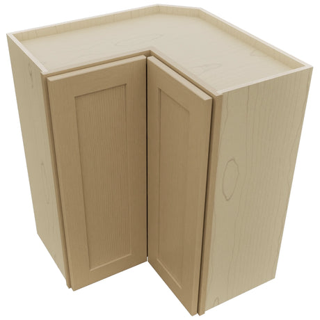 Fabuwood Galaxy Natural Oak WPC2430 Wall Corner Pie Cabinet, Top View