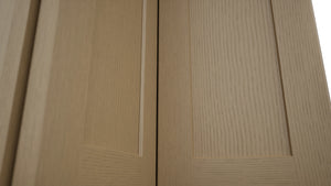 Fabuwood Galaxy Natural Oak WPC2430 Wall Corner Pie Cabinet, Detail View