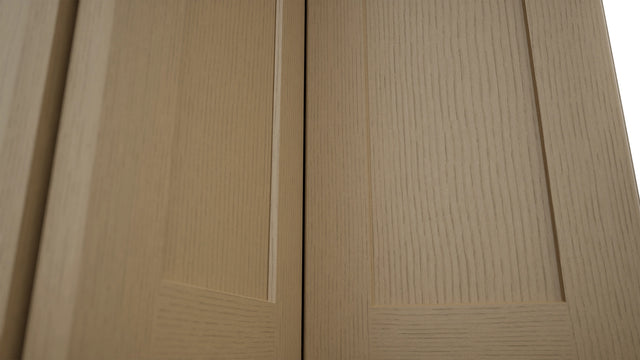 Fabuwood Galaxy Natural Oak WPC2430 Wall Corner Pie Cabinet, Detail View