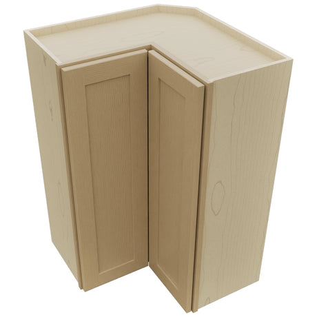 Fabuwood Galaxy Natural Oak WPC2436 Wall Corner Pie Cabinet, Top View