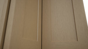 Fabuwood Galaxy Natural Oak WPC2436 Wall Corner Pie Cabinet, Detail View
