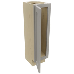 Fabuwood Galaxy Nickel B09FD-12D Base Full Door Cabinet, Open View