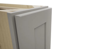 Fabuwood Galaxy Nickel B09FD Base Full Door Cabinet, Detail View