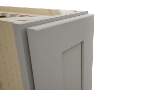 Fabuwood Galaxy Nickel B09FD Base Full Door Cabinet, Detail View