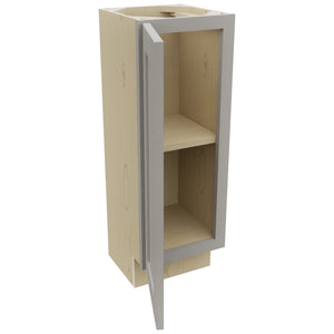 Fabuwood Galaxy Nickel B12FD-12D Base Full Door Cabinet, Open View