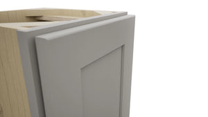 Fabuwood Galaxy Nickel B12FD-12D Base Full Door Cabinet, Detail View