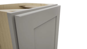 Fabuwood Galaxy Nickel B15FD-12D Base Full Door Cabinet, Detail View