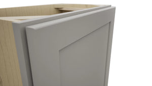 Fabuwood Galaxy Nickel B21FD-12D Base Full Door Cabinet, Detail View