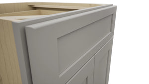 Fabuwood Galaxy Nickel B24 Base Standard Cabinet, Detail View