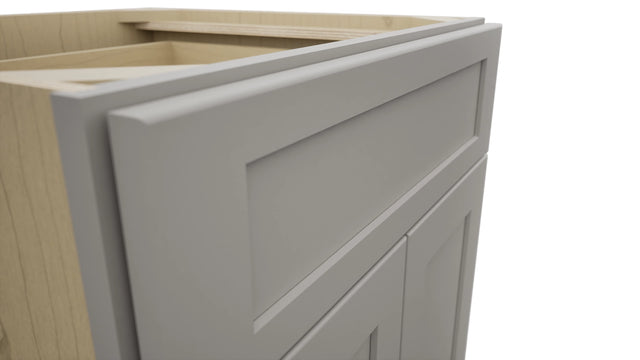 Fabuwood Galaxy Nickel B24 Base Standard Cabinet, Detail View