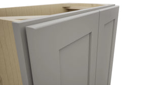 Fabuwood Galaxy Nickel B24FD-12D Base Full Door Cabinet, Detail View