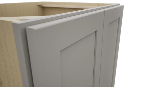 Fabuwood Galaxy Nickel B27FD Base Full Door Cabinet, Detail View