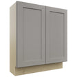 Fabuwood Galaxy Nickel B30FD-12D Base Full Door Cabinet, Front View