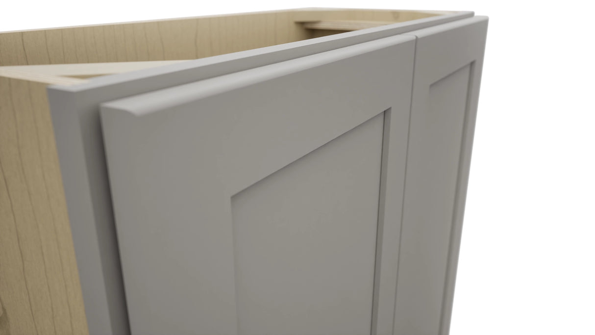Fabuwood Galaxy Nickel B30FD-12D Base Full Door Cabinet, Detail View